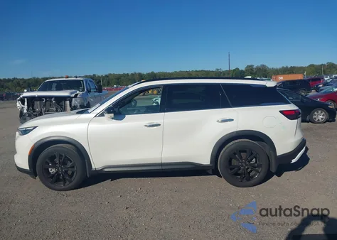 2025 Infiniti Qx60 Luxe Awd z USA, uszkodzony, nr VIN 5N1AL1FS4SC337875